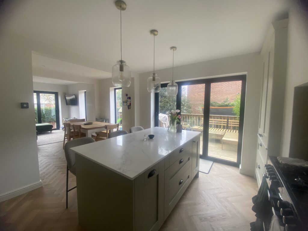 2 story side extension architectural services