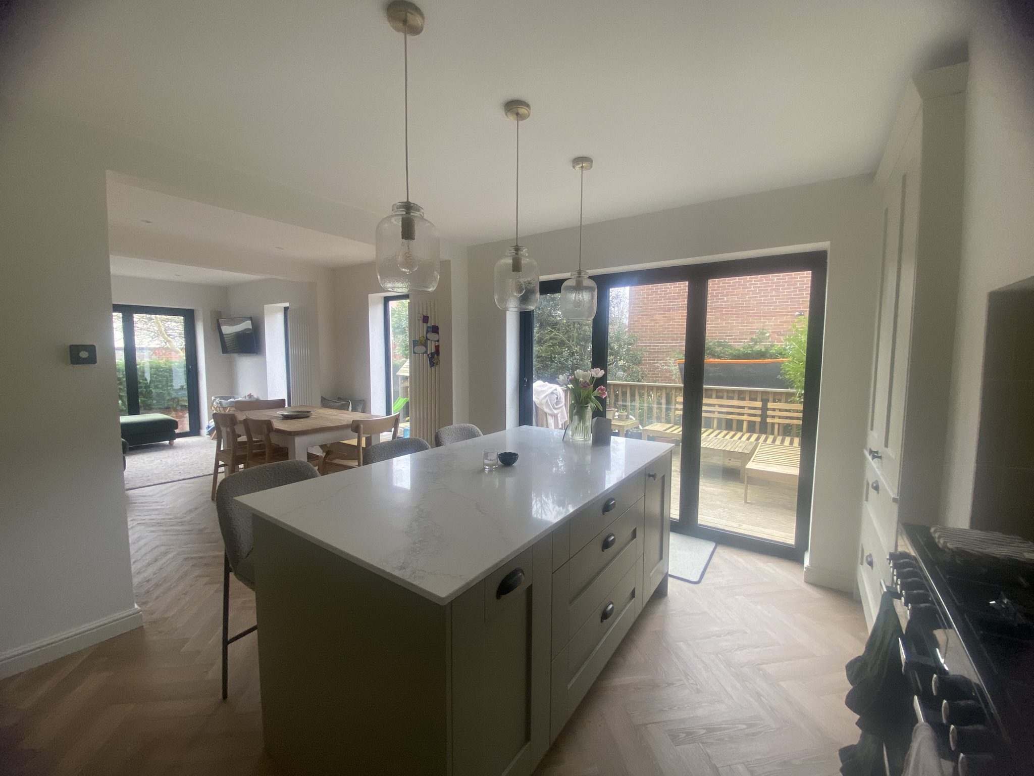 2 story side extension architectural services